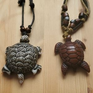 Handmade Turtle Necklaces